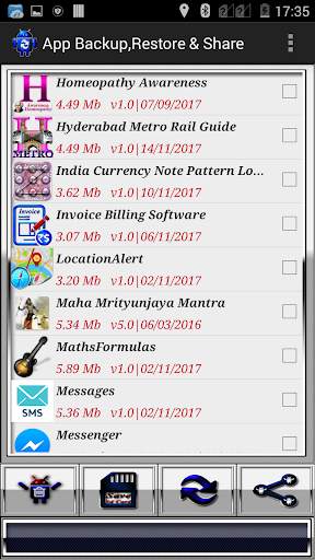 App Backup&Restore  - Share screenshot 5