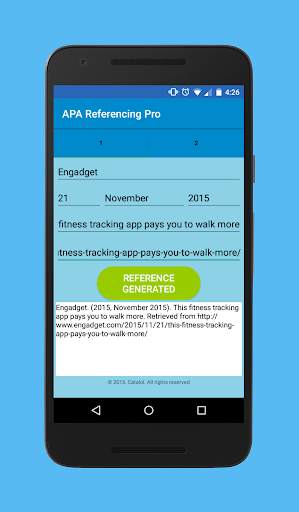APA Referencing PRO screenshot 6