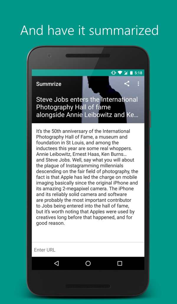 Summrize: Summarize The Web! скриншот 3