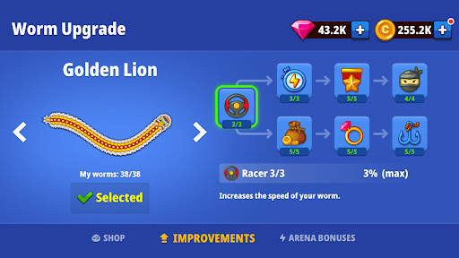 Worm Hunt - Snake game iO zone screenshot 3