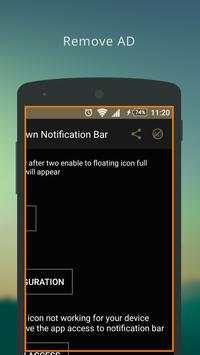 Drop Down Notification Bar скриншот 2