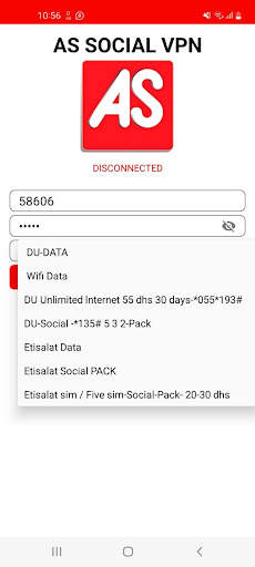 AS SOCIAL VPN screenshot 3