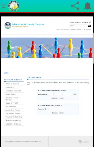 LESCO Bill Check screenshot 2