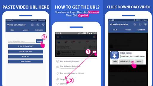 Video Downloader for Facebook screenshot 1