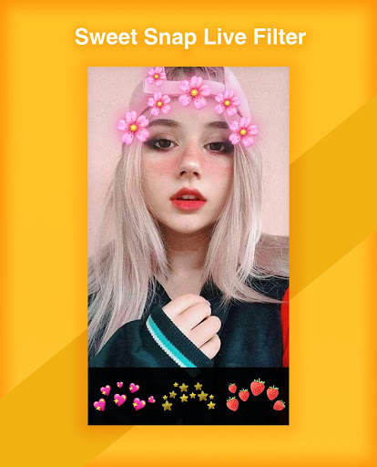 Sweet Snap Live Filter - Funny Motion Sticker screenshot 2