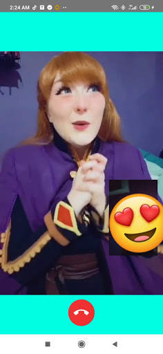 fake Call from princess Anna Chat and video call screenshot 1