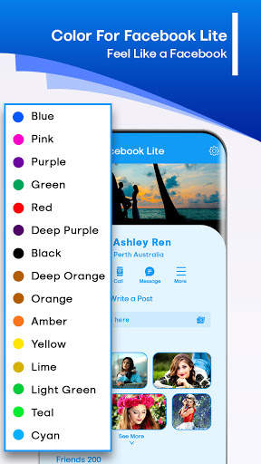 Lite for Facebook lite - lite for messenger screenshot 6