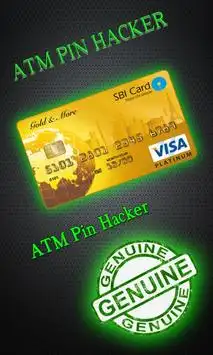 ATM Pin Number Hacker Prank screenshot 1