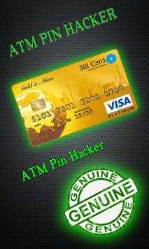 ATM Pin Number Hacker Prank screenshot 1