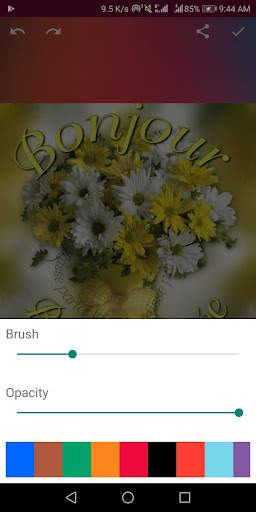 Carte de voeux photo! screenshot 4