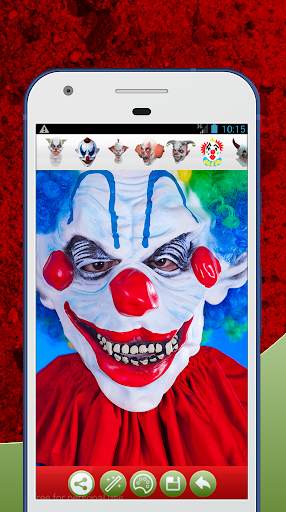 Scary Clown Face Photo Editor screenshot 4