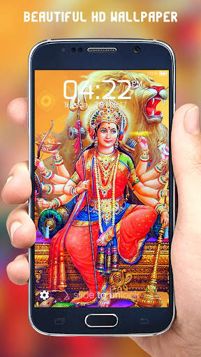 Maa Durga Lock Screen 3 تصوير الشاشة