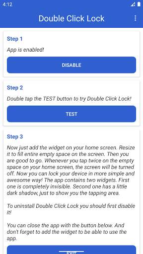 Double Click Lock - Double Tap to Lock screenshot 2