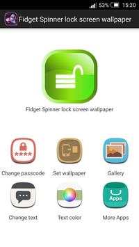 Fidget Spinner lock screen wallpaper 1 تصوير الشاشة