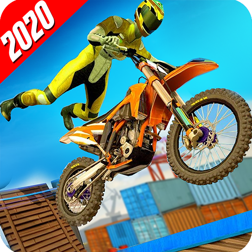 Tricky Bike Stunt Racing Game 2020 icon