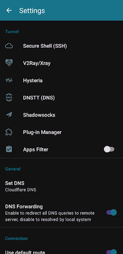 HTTP Injector (SSH/UDP/DNS)VPN screenshot 8