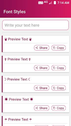Font Styles screenshot 3