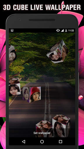 3D Photo Frame Cube Live Wallp скриншот 13