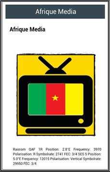 Free TV Channel Cameroon स्क्रीनशॉट 2