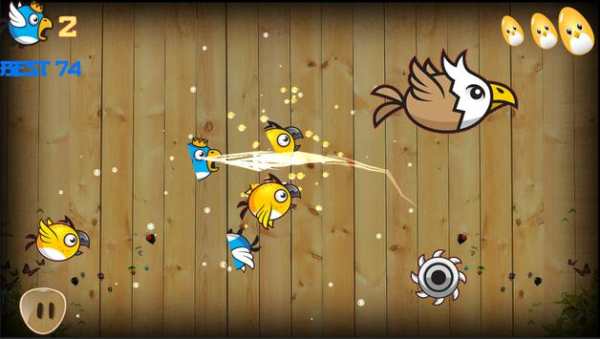 Angry on Birds - Ninja Action Hunting स्क्रीनशॉट 2