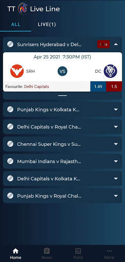 TT LiveLine : Cricket Line screenshot 1