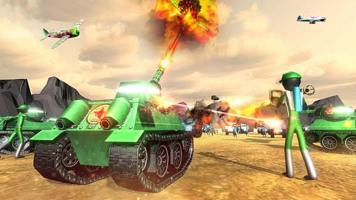 Battle Simulator World War 2 - Stickman Warriors screenshot 7