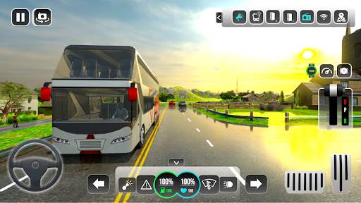 Simulator bus 3d-Permainan bus screenshot 7