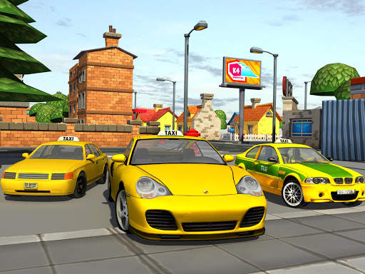 Taxi Car Driver Parking 3d स्क्रीनशॉट 9
