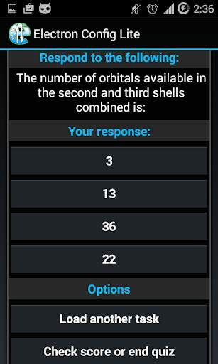 Electron Config Lite screenshot 7