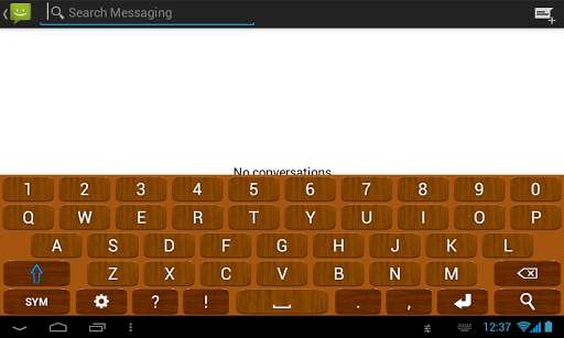 Wood Keyboard स्क्रीनशॉट 9