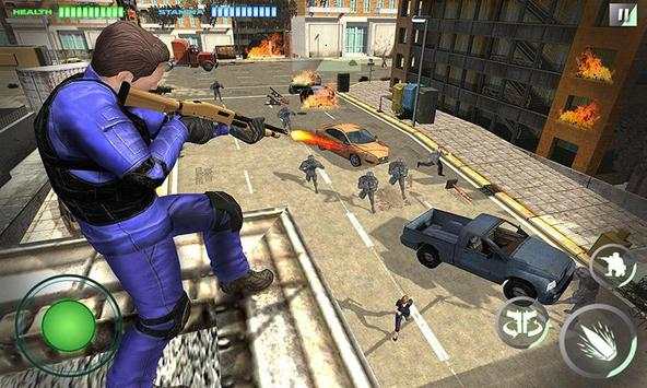 Secret Agent Vs Alien Invasion: Free Shooting Game screenshot 3
