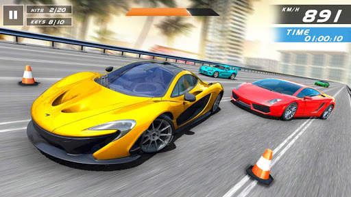 Permainan Lumba Kereta 3d screenshot 3
