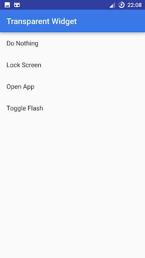 Transparent Widget screenshot 4