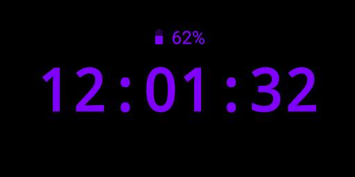 Clock with seconds Screensaver screenshot 5