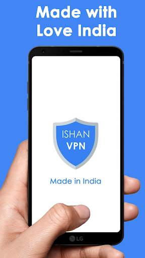 Ishan VPN - Unlimited Free & Fast VPN स्क्रीनशॉट 1