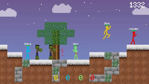 Stickman vs Multicraft: Survival Craft Pocket screenshot 3