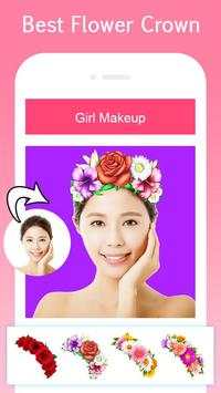 Girl MakeUp Camera - Selfie Beauty camera screenshot 5