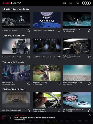 Audi MediaTV screenshot 13