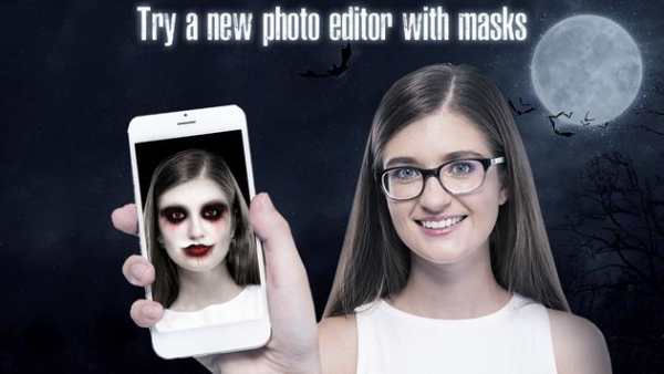 Editor foto topeng vampir screenshot 4