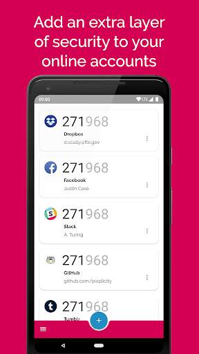 Authenticator screenshot 1