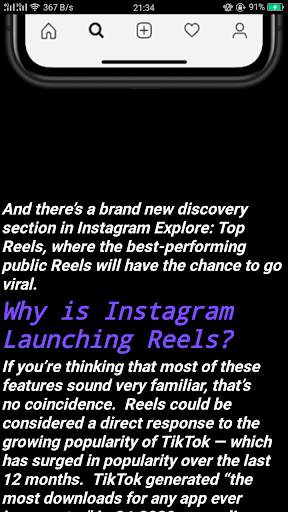Guide for ‌Instagram Reels screenshot 3
