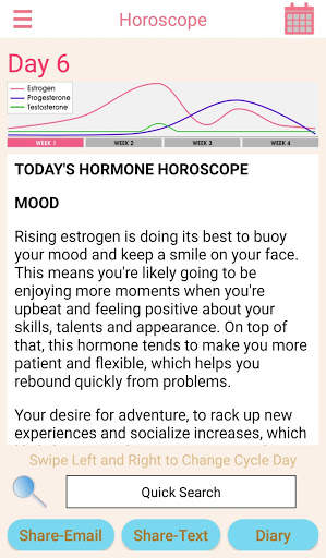 Hormone Horoscope Teen Pro screenshot 2