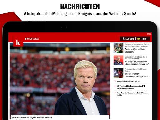 kicker Fußball News screenshot 9