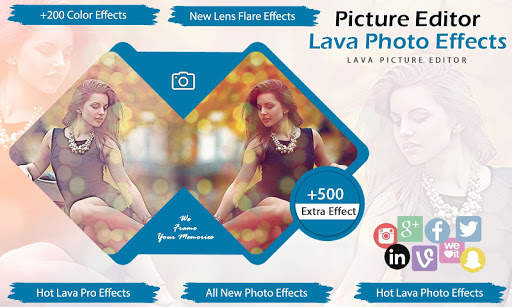Picture Editor - Lava Photo Effects screenshot 1