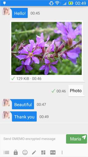 Xmpp Messenger - Pin-code, Jabber screenshot 4