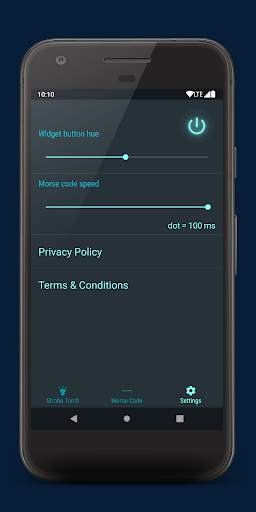 Flashlight with Morse code 🔦 screenshot 4
