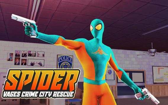 Spider Vegas Crime City Rescue - FPS Shooting Game स्क्रीनशॉट 6