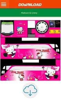 Livery Bussid KYM Trans screenshot 3