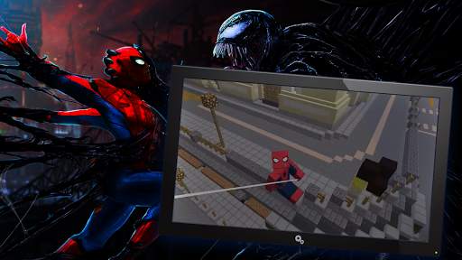 Super spider hero MOD for MCPE screenshot 2