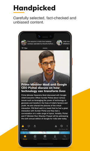 BeeHub - Short News App, Latest India News Summary screenshot 1